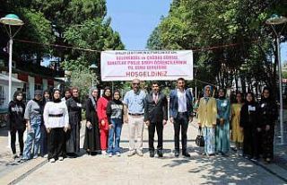 ADÜ Rektörü Aldemir sergi açılışına katıldı