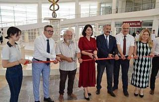 ADÜ’de ’Paylaşım’ adlı heykel sergisi açıldı