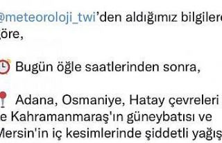 AFAD’dan sel uyarısı