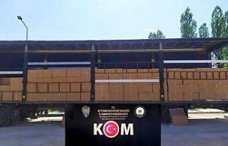 Afyonkarahisar polisinden dev ‘makaron’ operasyonu