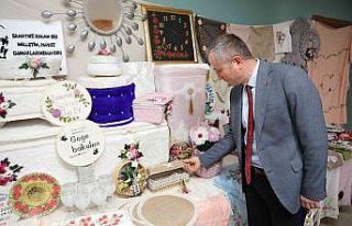 Ağrı’da sıfır atık malzemeleri ile yapılan...