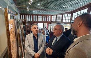 ‘Ahşap Dile Geldi’ sergisi Hünkar Kasrı’nda...