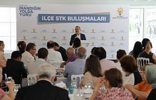 AK Parti İzmir, sivil toplum kuruluşu buluşmalarını...