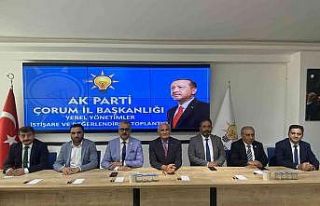 AK Parti’den “Yerel Yönetimler İstişare ve...