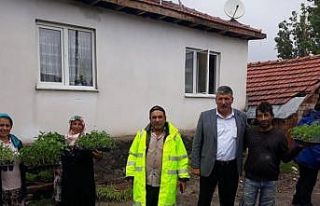 Akdağmadeni’nde doludan etkilenen köylere 10 bin...