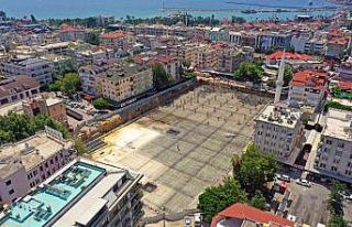 Akdeniz Bölgesinin en büyük temel beton dökümü...