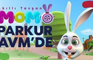 Akıllı Tavşan Momo Parkur AVM’ye geliyor