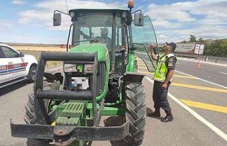 Aksaray’da traktörler denetim altında