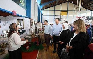 Akyazı’da emek ve sevgi bu sergide buluştu