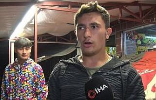 Akyurt’taki selde dükkanını su basan vatandaş:...