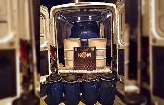 Alanya’da 2 bin 600 litre kaçak akaryakıt ele...
