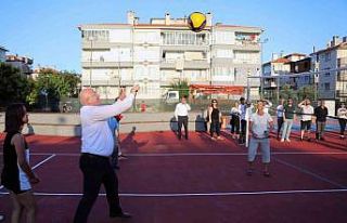 Ali Fuat Özge spor kompleksi açıldı