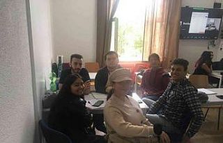 Almanya’daki çalışmalarını başarıyla tamamladılar