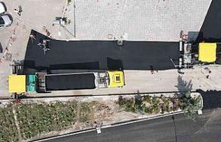 Alt yapı çalışması tamamlanan yollar trafiğe...