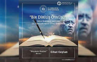 Anadolu Üniversitesi öğrencisi öykü yarışmasında...