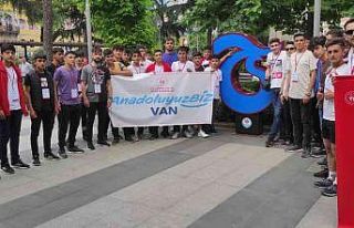 “Anadoluyuz biz” projesi kapsamında Vanlı gençler...