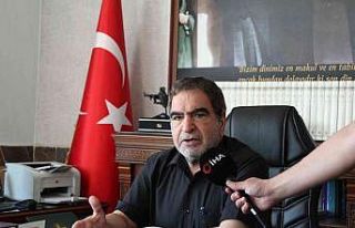 Anız yangınına minareden anonslu önlem