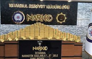 Aracın lastiği sökülerek zulalanan 121 kilogram...