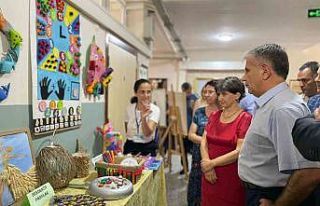 Atık sanata dönüştü