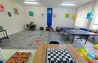 Atıl sınıf spor salonuna dönüştürüldü