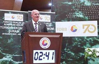 ATO Başkanı Baran, TOBB Türkiye Ekonomi Şurası’nda...