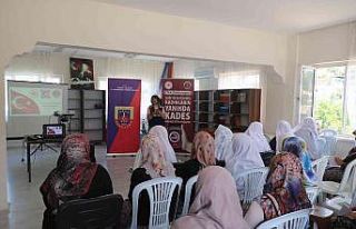 Aydın jandarması Yenipazarlı kadınları KADES...