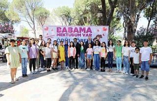 Babasına duygusunu en iyi anlatanlar ödüllendirildi