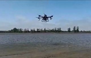 Bafra Ovası’nda ZİHA ile çeltik ekimi başladı