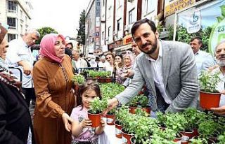 Bağcılar’ı fesleğen kokusu sardı