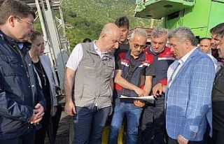 Bakan Karaismailoğlu, sel ve taşkınların yaşandığı...