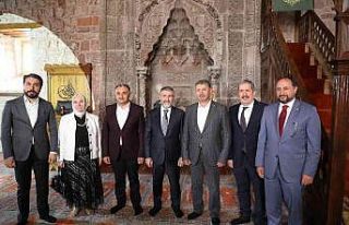 Bakan Nebati Develi’yi ziyaret etti