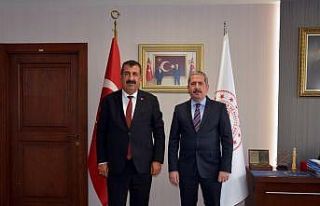 Bakan Yardımcısı Gürcan, TÜDKİYEB Başkanı...