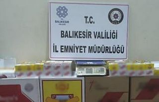 Balıkesir’de kaçak tütün ve uyuşturucu operasyonu