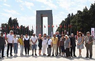 Bandırmalı gazeteciler Çanakkale turunda