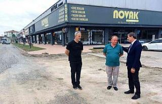 Başkan Alemdar, çalışmaları yerinde inceledi
