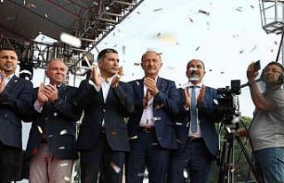 Başkan Atabay, Tekstil Park açılış törenine...