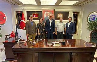 Başkan Bakkalcıoğlu, İBB heyeti ile bir araya...