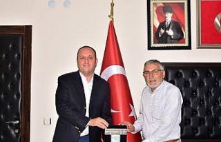 Başkan Bozkurt’a teşekkür ziyareti