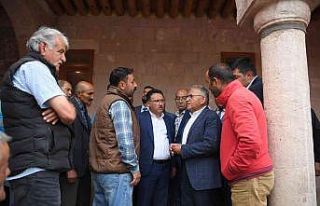 Başkan Büyükkılıç, Vali Çiçek ile Hamidiye...