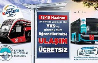 Başkan Büyükkılıç’tan YKS öğrencilerine...