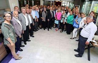 Başkan Erdem: Zor bir dönemde dayanışma içinde...