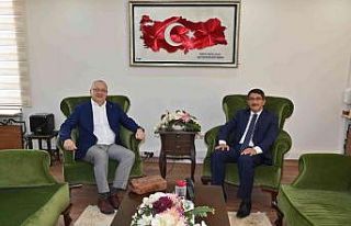 Başkan Ergün, Başkan Çelik ve Başkan Çerçi’yle...