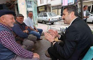 Başkan Eroğlu, esnaf ve vatandaşlarla biraya geldi