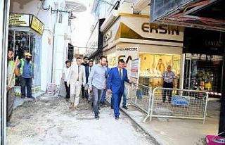 Başkan Gürkan’dan Kuyumcular Çarşısında inceleme