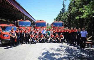 Başkan Gürün’den İtfaiye personeline teşekkür...