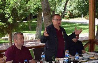 Başkan Kazgan İstanbullu muhtarları ağırladı
