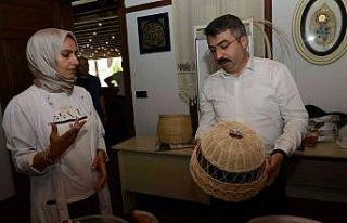 Başkan Yılmaz’dan el sanatlarına destek