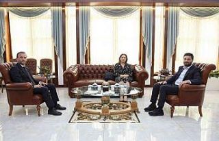 Başkonsolos Novoberdaliu başkan Öztekin’i ziyaret...