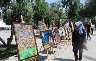Batman’da öğretmenlerden sanat günlüğü etkinliği