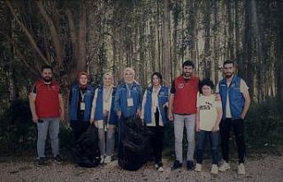 Bayburtlu gençlerden çevre duyarlılığı